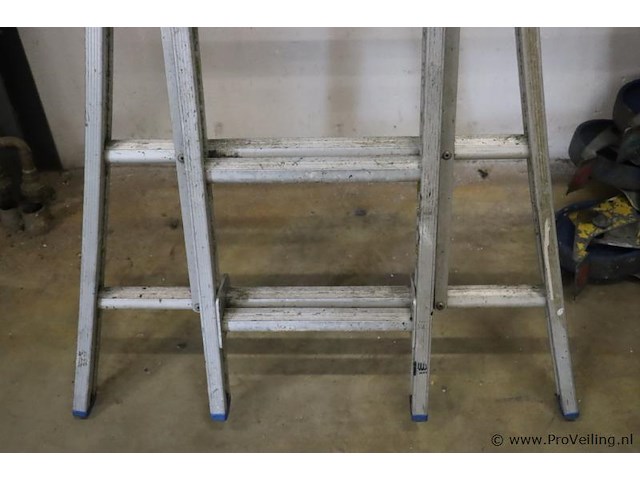 Skyworks reformladder/opsteekladder 2x10 sporten - afbeelding 3 van  9