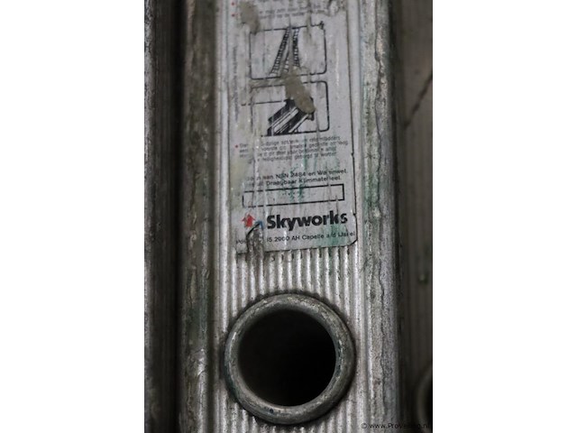 Skyworks reformladder/opsteekladder 2x10 sporten - afbeelding 5 van  9