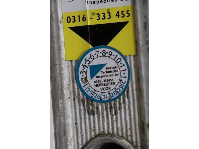 Skyworks reformladder/opsteekladder 2x10 sporten - afbeelding 6 van  9