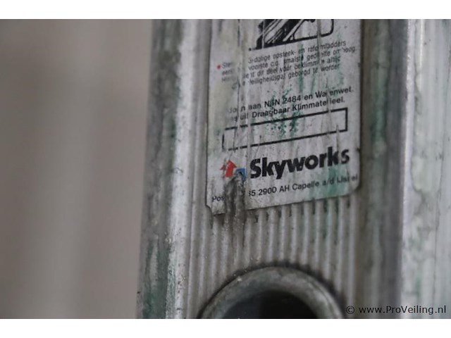 Skyworks reformladder/opsteekladder 2x10 sporten - afbeelding 6 van  9