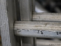 Skyworks schuifladder/trekladder met touw 2x20 sporten - afbeelding 6 van  6