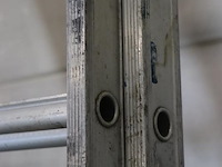 Skyworks schuifladder/trekladder met touw e 2x16 sporten - afbeelding 4 van  8