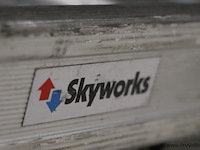 Skyworks schuifladder/trekladder met touw e 2x16 sporten - afbeelding 5 van  8