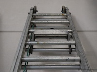 Skyworks schuifladder/trekladder met touw e 2x16 sporten - afbeelding 7 van  8