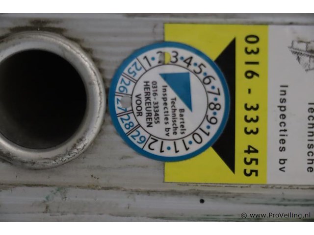 Skyworks schuifladder/trekladder met touw e 2x20 sporten - afbeelding 5 van  6