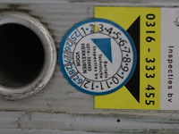 Skyworks schuifladder/trekladder met touw e 2x20 sporten - afbeelding 5 van  6