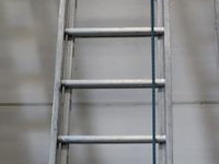 Skyworks schuifladder/trekladder met touw e 2x20 sporten - afbeelding 1 van  7