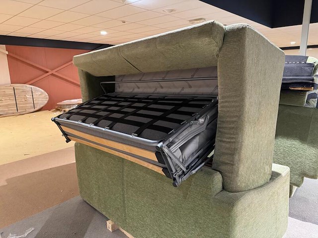 Slaapbank, groen - afbeelding 1 van  4