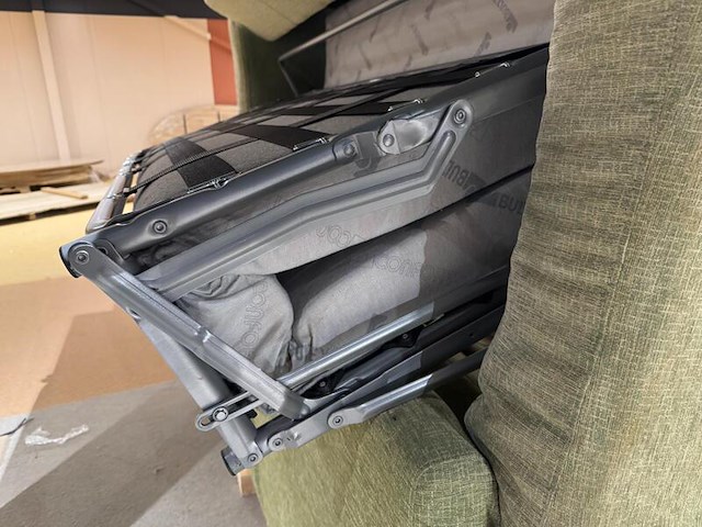 Slaapbank, groen - afbeelding 3 van  4