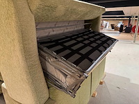 Slaapbank, groen - afbeelding 4 van  4