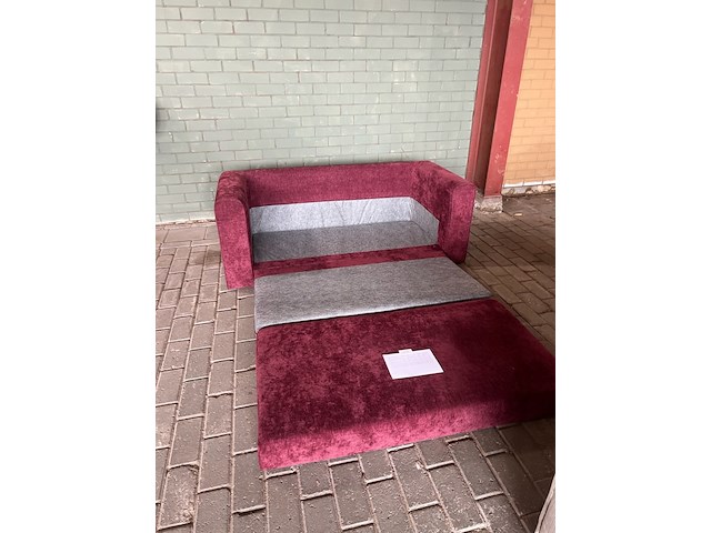 Slaapbank , windsor & co , bordeaux - afbeelding 3 van  4