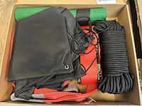 Slackline met boombescherming 25m ultrasport - afbeelding 3 van  5