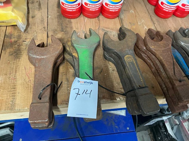 Slag steeksleutels (19x) - afbeelding 2 van  6