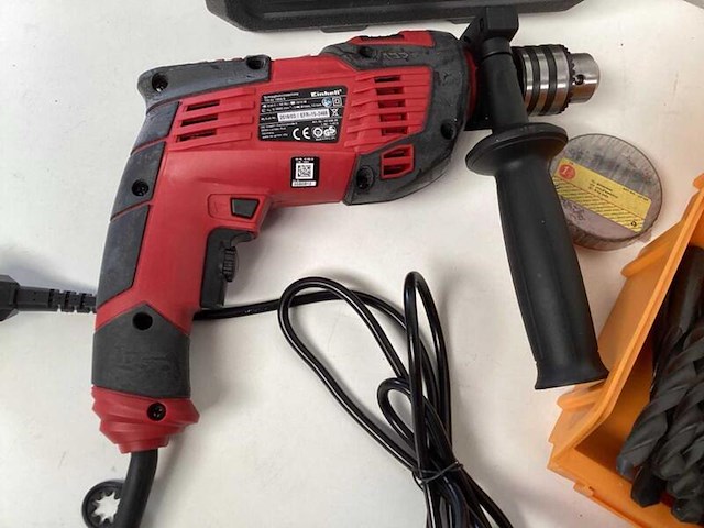Slagboormachine met accessoires, einhell, th-id 1000e - afbeelding 3 van  7