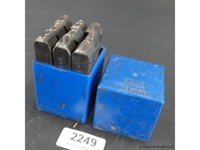 Slagcijferset van 15 mm - afbeelding 1 van  5