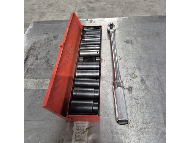 Slagdoppenset en momentsleutel, o.a. snap-on - afbeelding 1 van  8