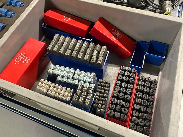 Slagletters-set (8x) - afbeelding 1 van  5