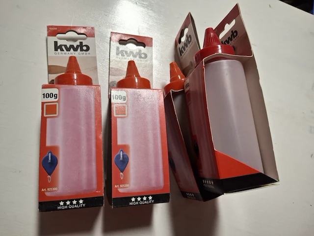 Slaglijn kalkpoeder kwb 4 stuks - afbeelding 3 van  3