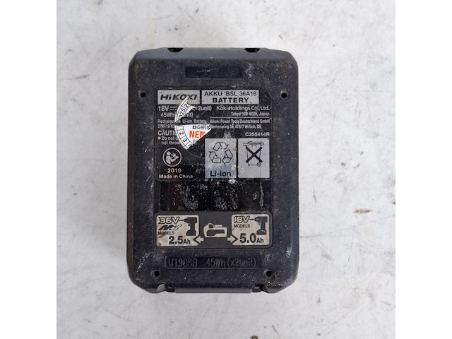 Slagmoeraanzetter accu ¾" 1000nm, hitachi, wr36da, 2019 - afbeelding 6 van  15