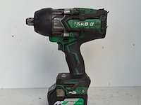 Slagmoeraanzetter accu ¾" 1000nm, hitachi, wr36da, 2019 - afbeelding 8 van  15