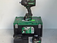 Slagmoeraanzetter accu ¾" 1000nm hitachi, wr36da, bouwjaar 2019 - afbeelding 1 van  15