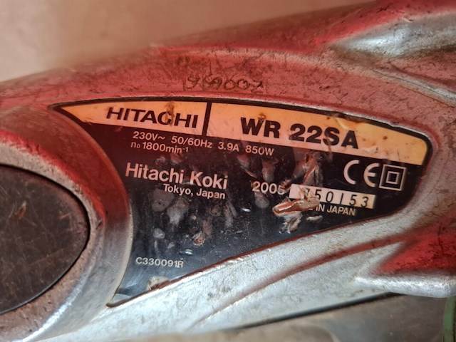 Slagmoeraanzetter hikoki, wr22sa, bouwjaar 2005 - afbeelding 4 van  4