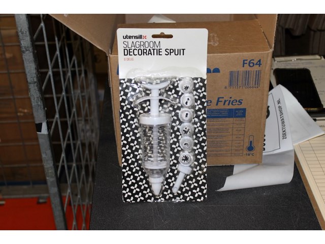 Slagroom spuit set 1x in ds p - afbeelding 2 van  3