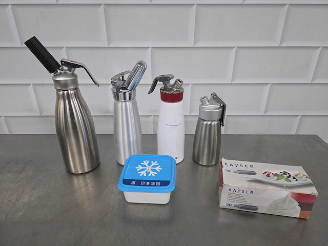 Slagroomspuit (4x) - afbeelding 2 van  4