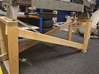 Slagschaar op houten onderstel jorg, 4001/a - afbeelding 3 van  8