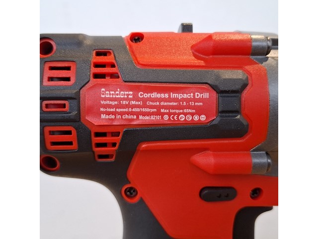 Slagschroefmachine 13mm, rood - afbeelding 10 van  12