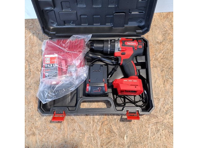 Slagschroefmachine 13mm, rood - afbeelding 2 van  12