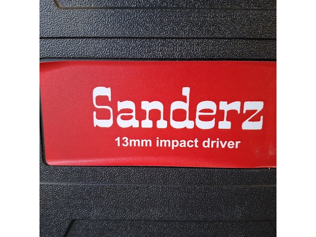 Slagschroefmachine 13mm, rood - afbeelding 4 van  12