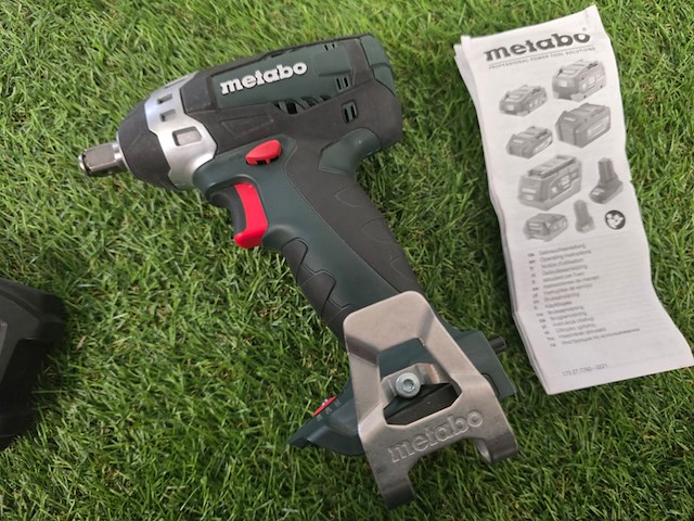 Slagschroefmachine metabo, ssw 18 ltx 200, groen - afbeelding 2 van  8