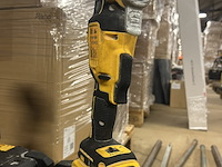 Slagschroevendraaier, 1x multitool, 2x koffer, 3x accu, 1x lader, dewalt, dcf887n, dcs356 - afbeelding 5 van  6