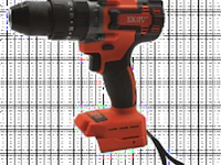 Slagschroevendraaier op accu | 21v 13mm sanderz, rood, 2025 - afbeelding 1 van  2
