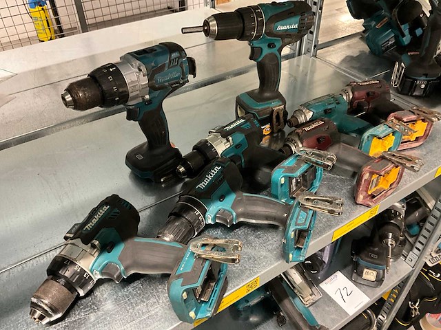 Slagschroevendraaier / schroefboormachine (8x) - afbeelding 2 van  6