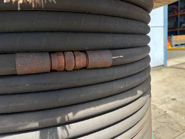 Slanghaspel met hydraulische slang - afbeelding 2 van  4