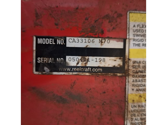 Slanghaspel, reelcraft, ca33106 m70 - afbeelding 6 van  8