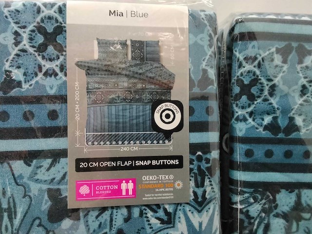 Sleeptime - mia - dekbedovertrekset 240-220 cm (4x) - afbeelding 2 van  5
