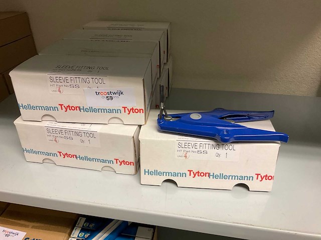 Sleeve fitting tools (9x) - afbeelding 1 van  2