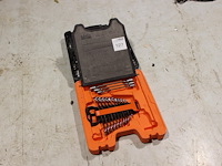 Sleutel en doppenset bahco incompleet in koffer. - afbeelding 1 van  2