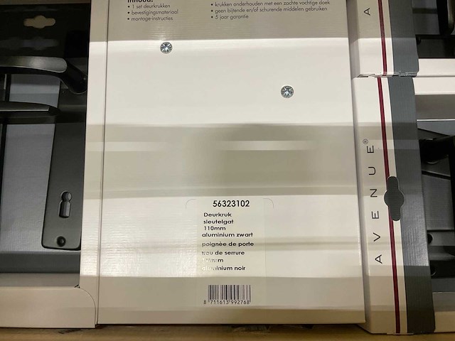 Sleutelgat 110mm deurkruksets (50x) - afbeelding 2 van  4