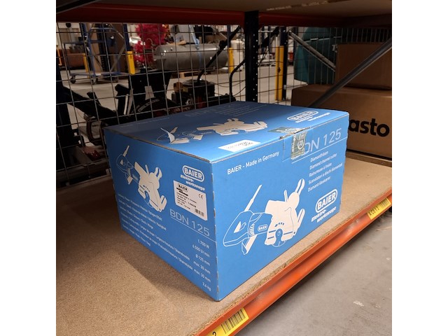 Sleuvenfrees inclusief 2 zaagbladen ø 125mm, baier, bdn 125 - afbeelding 1 van  2