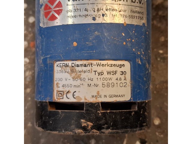 Sleuvenfrees, kerndiamant, wsf 30 - afbeelding 4 van  6