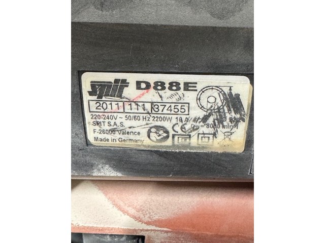 Sleuvenzaagmachine spit, d88e - afbeelding 3 van  6