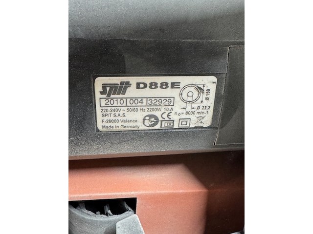 Sleuvenzaagmachine spit, d88e - afbeelding 3 van  5