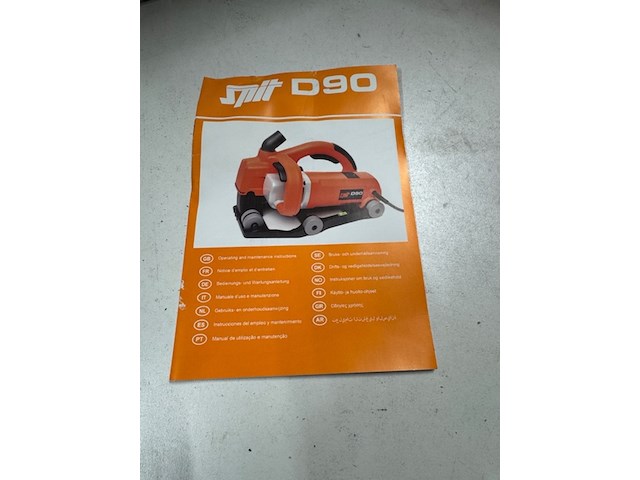 Sleuvenzaagmachine spit, d90 - afbeelding 6 van  6