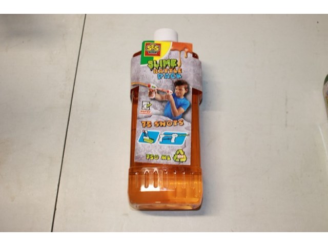 Slijm in fles 750 ml 1x oranje in ds k - afbeelding 3 van  3