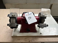 Slijpmachine, bankschroef en werktafel - afbeelding 6 van  12