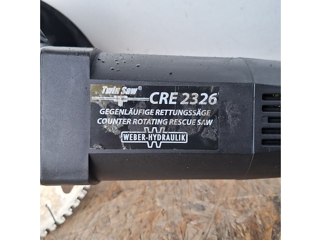 Slijpmachine, weber-hydraulik, twin saw cre 2326 - afbeelding 3 van  9